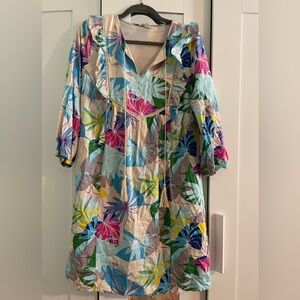 Jade Melody Tam Dress Sz. S Pretty Pattern!